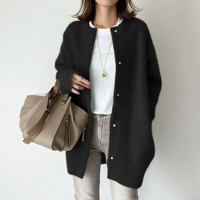 Juliette | Long cardigan in soft wool