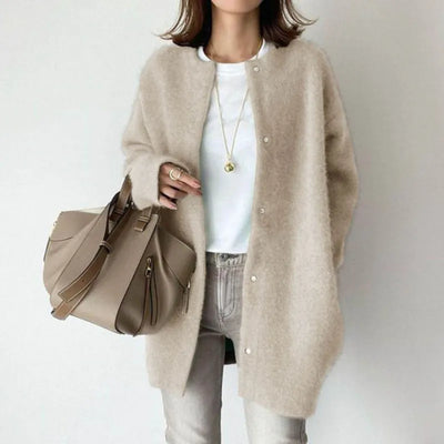 Juliette | Long cardigan in soft wool