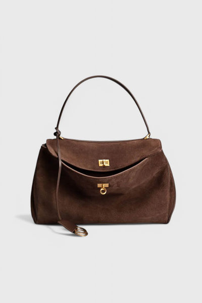 Henna | Suede shoulder bag