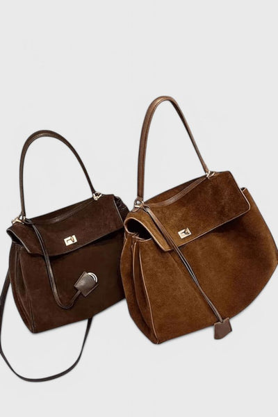 Henna | Suede shoulder bag